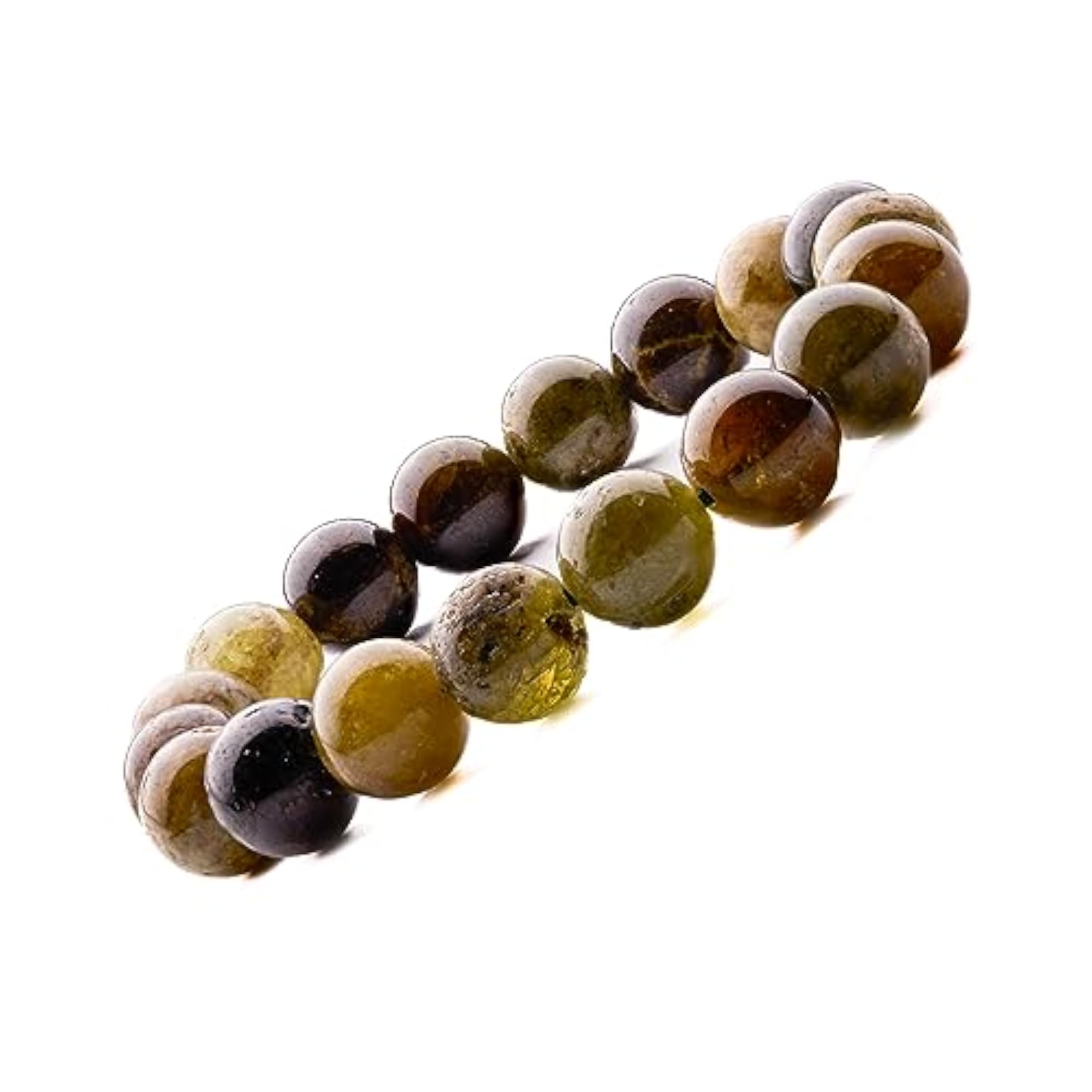 Green Tourmaline Bracelet, Reiki Crystal Healing